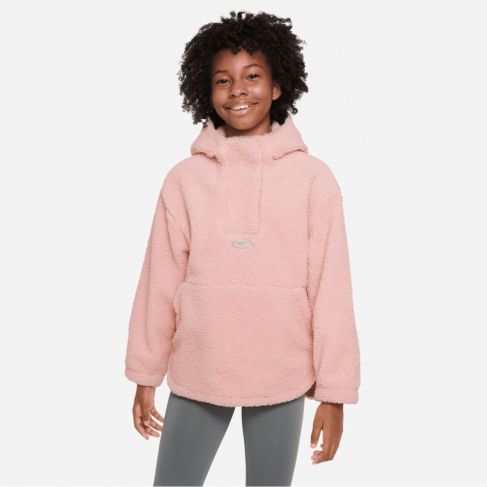 Nike Therma-fit  Big Kids' (girls') 1/4- ZIP Jacket